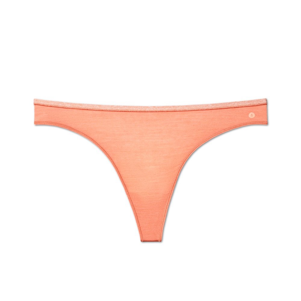 Allbirds Women's Trino® Thong - Briefs Orange - AYW928563